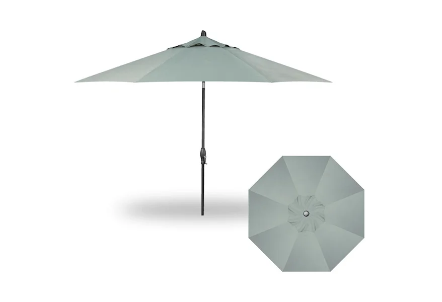 Market Umbrellas 11' Auto Tilt Market Umbrella by Treasure Garden at Esprit Decor Home Furnishings