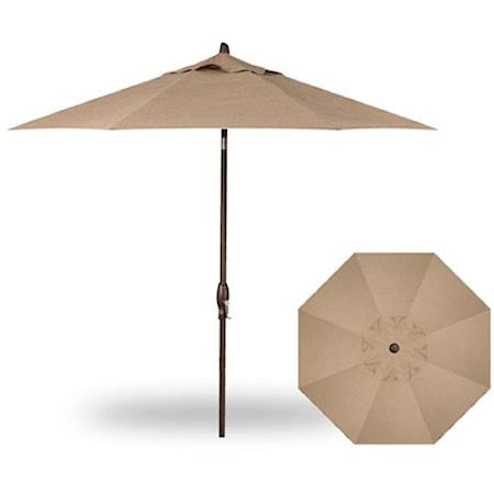 9' Auto Market Tilt Umbrella