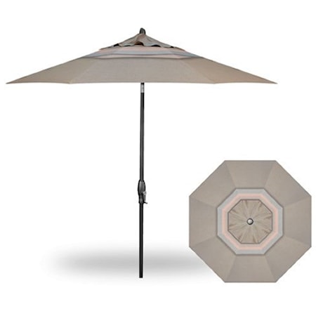 9' Auto Tilt Market Umbrella