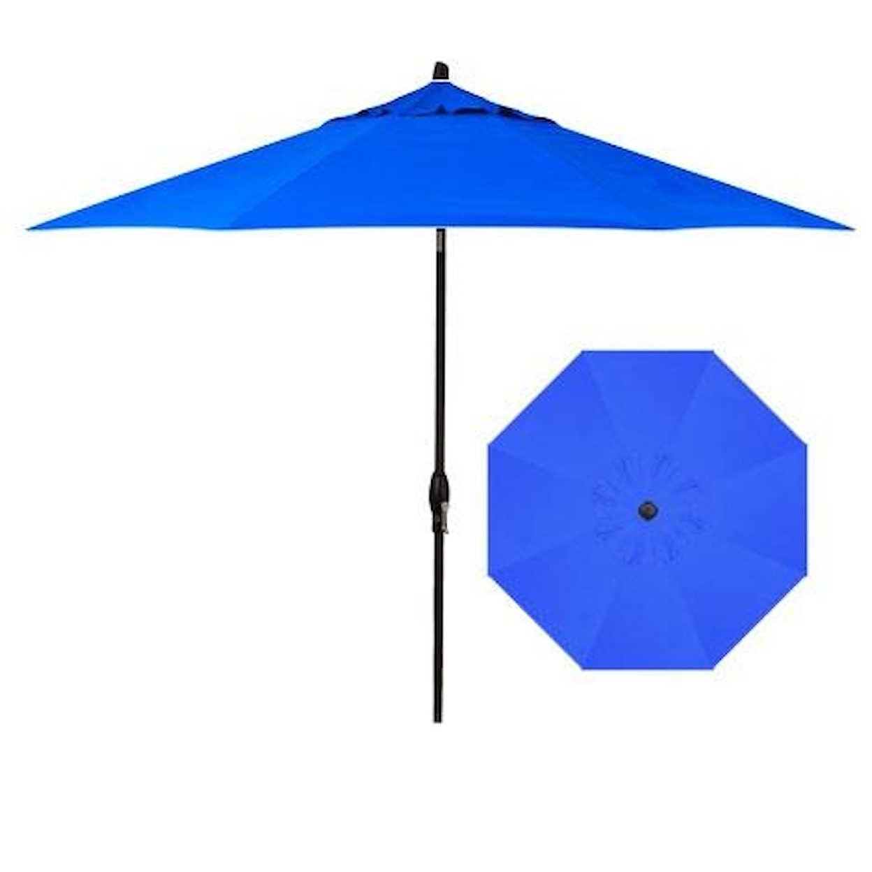 Treasure Garden Market Umbrellas 9' Auto Market Tilt Umbrella