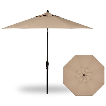 9' Auto Tilt Market Umbrella