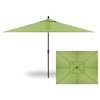 Rectangle Auto Tilt Market Umbrella