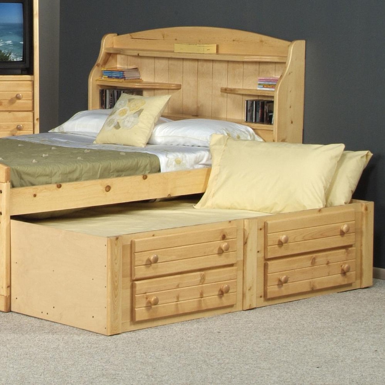 Trendwood Bayview Twin Captain's Trundle