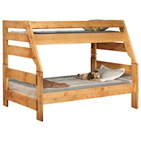  Twin/Full Bunk Bed
