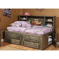 Twin Bed Set includes Twin Bed and Under Dresser