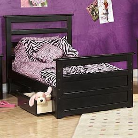 Twin Panel Bed