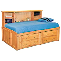 Full Roomsaver Bed with Four Drawer Underdresser