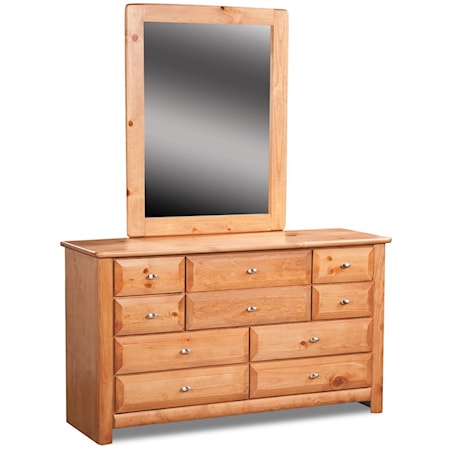 Dresser and Mirror