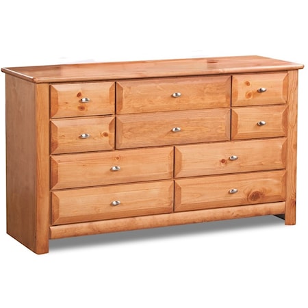 Nine Drawer Dresser