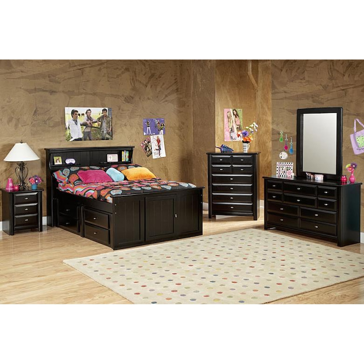 Trendwood Laguna  Three Drawer Nightstand