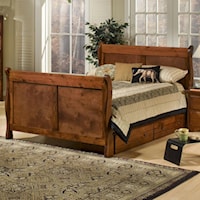 Full Sleigh Bed