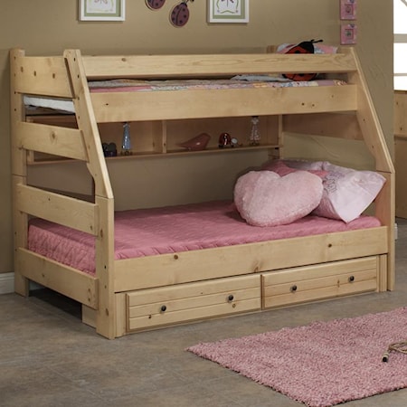 Twin/Full Bunk Bed