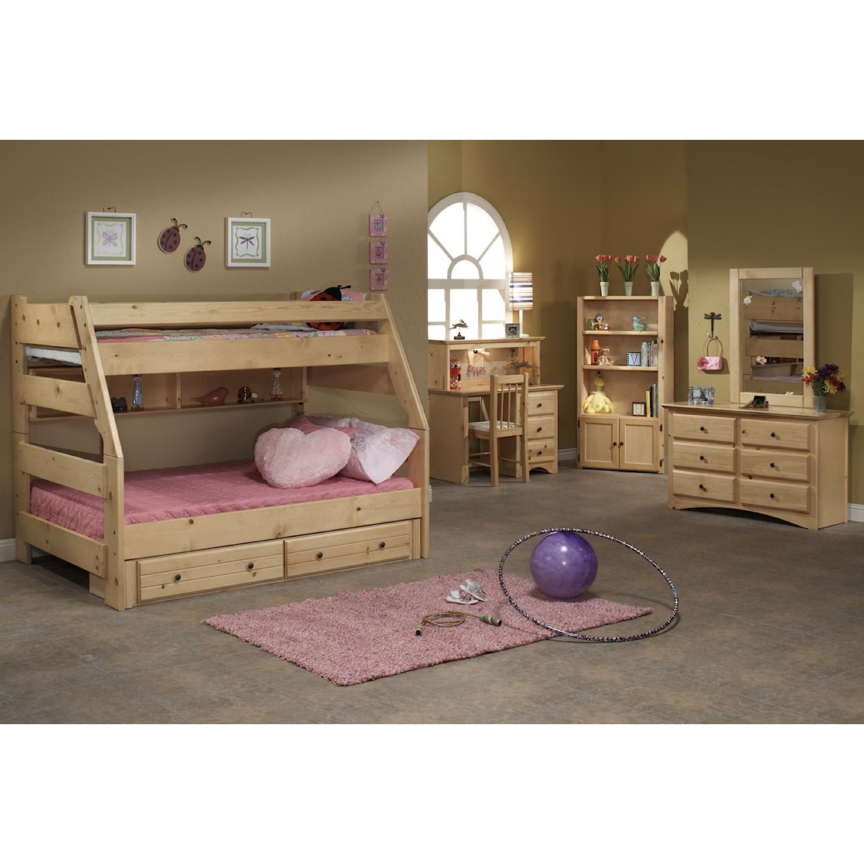 Trendwood Sedona  Twin/Full Bunk Bed