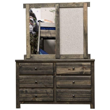 Dresser and Mirror Package