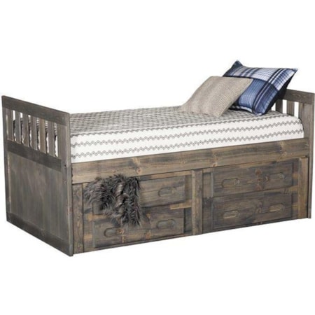 Full Captain's Bed with Storage