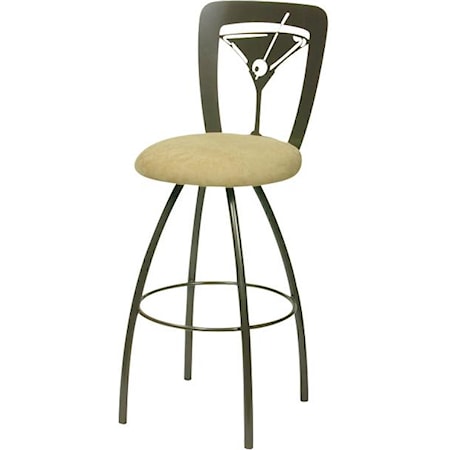 Martini Swivel Bar Stool