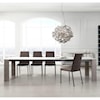 Trica Contemporary Tables Empire Extendable 40"x84" Dining Table
