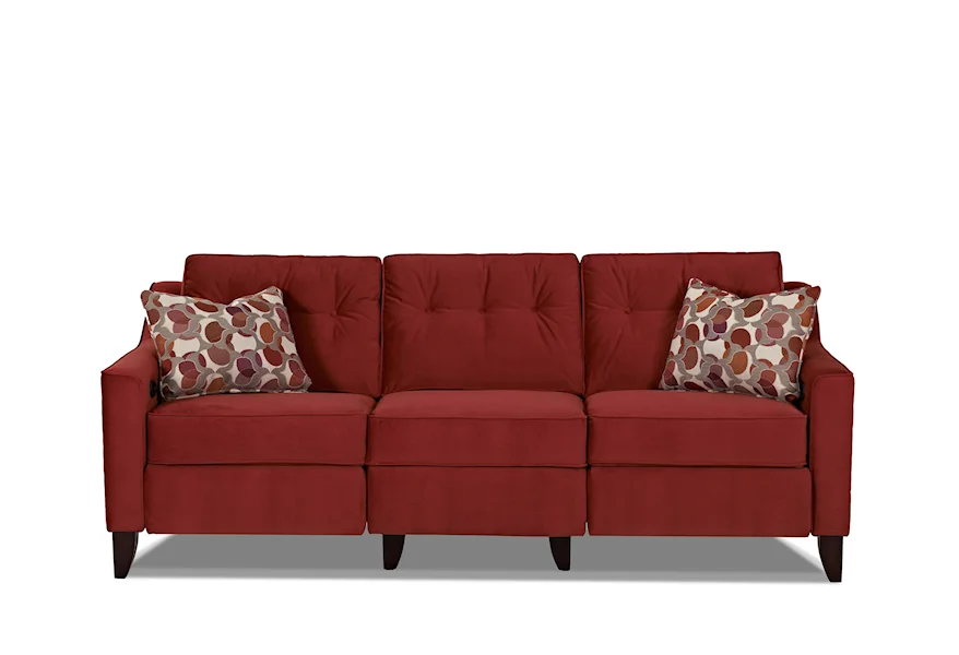 Audrina Power Reclining Sofa by Klaussner at Pilgrim Furniture City