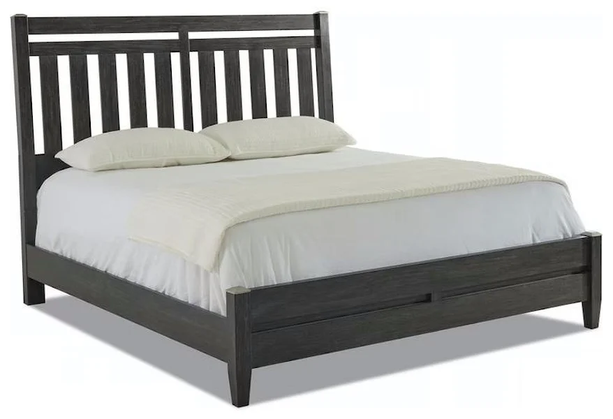 City Limits 3 Piece King Slat Bed by Trisha Yearwood Home Collection by Klaussner at Sam Levitz Furniture