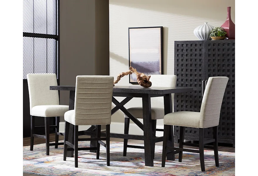 City Limits 5-Piece Pub Dining Set by Trisha Yearwood Home Collection by Klaussner at Powell's Furniture and Mattress