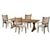 Trisha Yearwood Home Collection by Klaussner Coming Home Rectangluar Table, 4 Side Chairs, And 2 Arm Chair