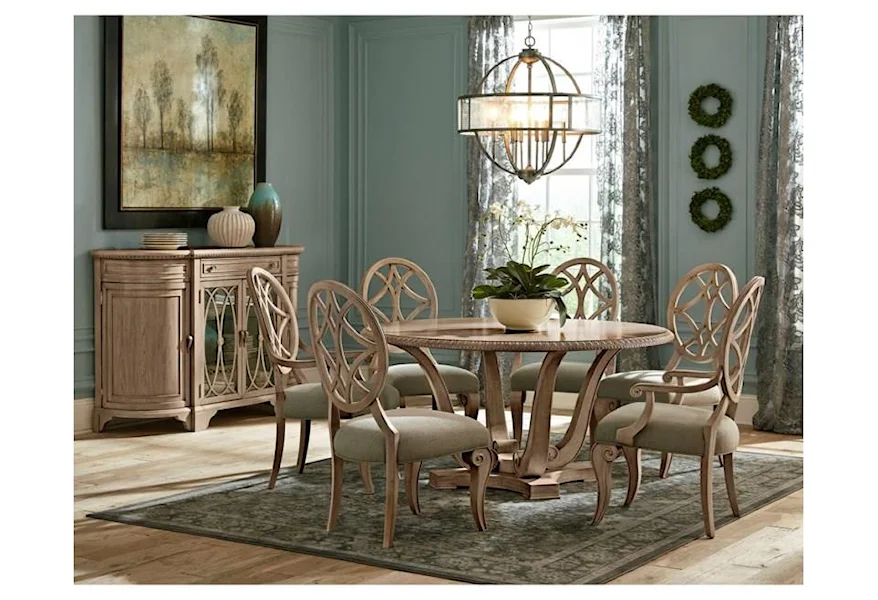 Jasper County 7 PC Dining Room Set by Trisha Yearwood Home Collection by Klaussner at Sam Levitz Furniture