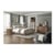 Trisha Yearwood Home Collection by Klaussner Jasper County King Upholstered Sleigh Bed, Dresser, Mirror, Nightstand and Chest Package