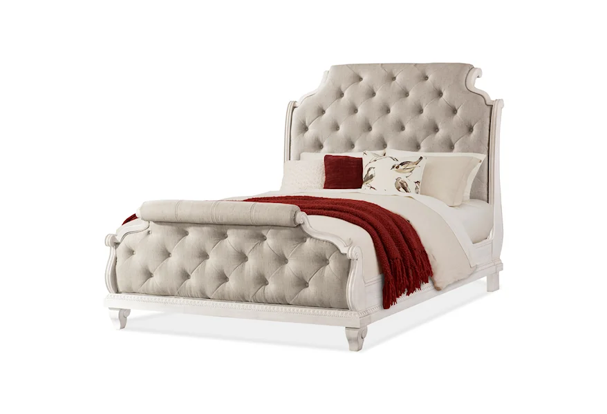 Jasper County Honeysuckle Queen Bed by Trisha Yearwood Home Collection by Klaussner at Darvin Furniture