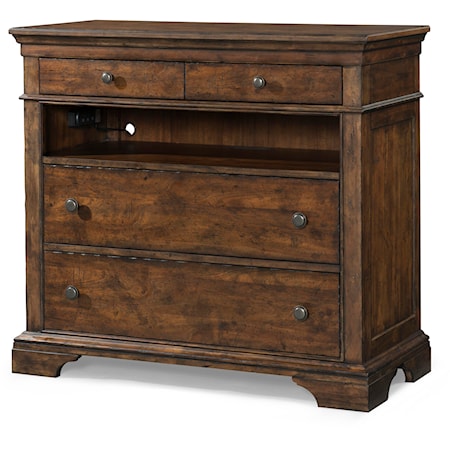Stillwater Media Chest with 4 Drawers