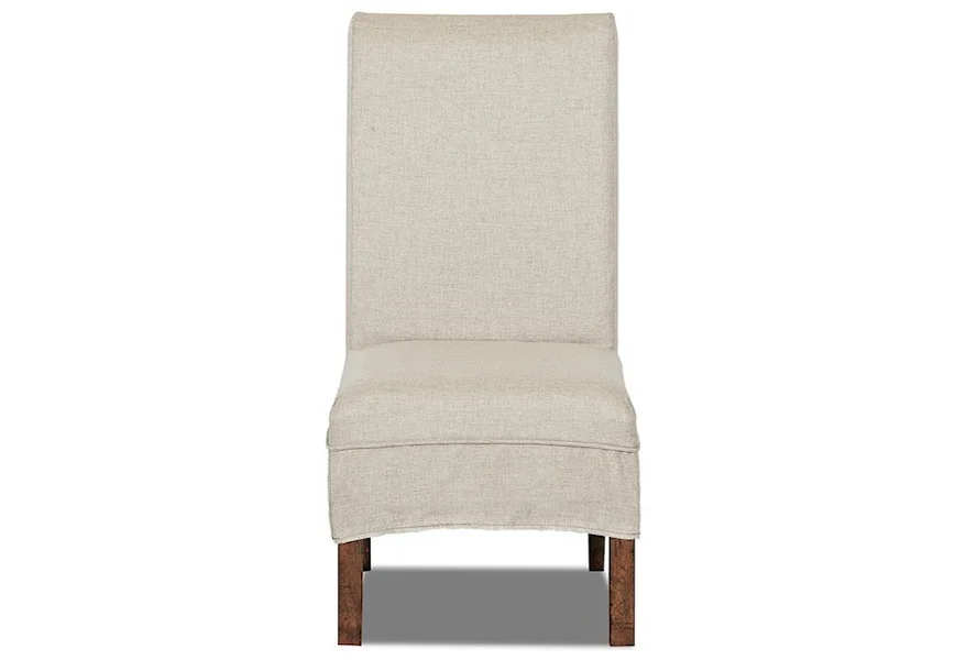 Trisha Yearwood Home Parsons Chair with Slipcover by Trisha Yearwood Home Collection by Klaussner at Powell's Furniture and Mattress