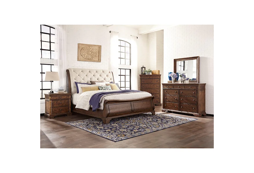 Trisha Yearwood Home 3 Piece Bedroom Set by Trisha Yearwood Home Collection by Klaussner at Darvin Furniture