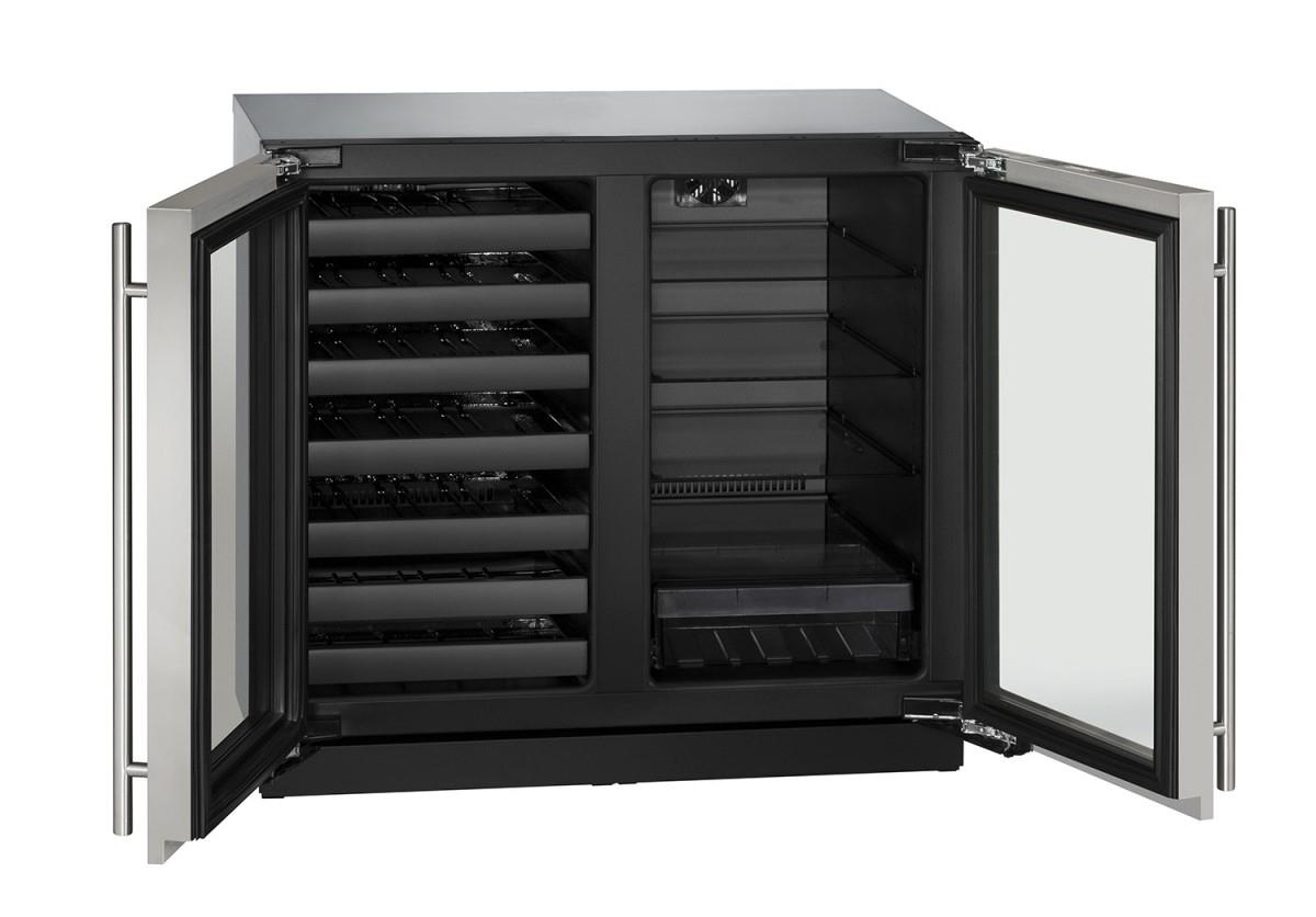 36" Built-In Beverage Center/Wine Storage