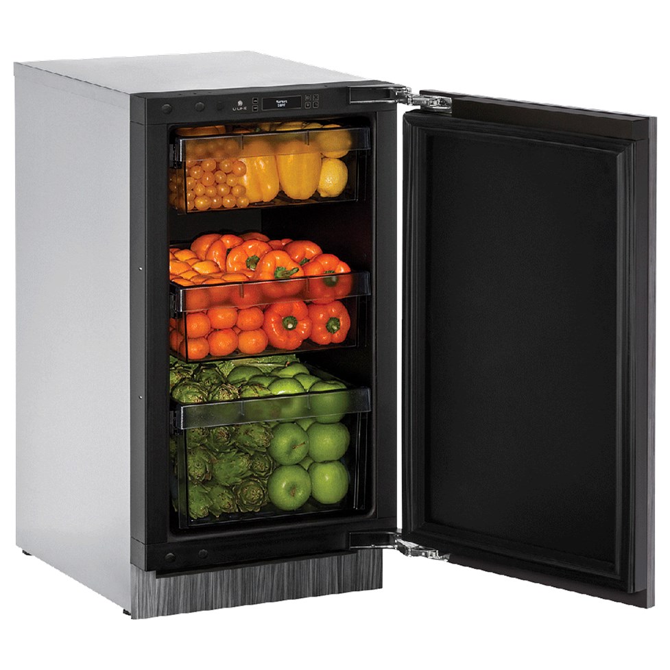 U-Line Refrigerators 18” Solid Door Refrigerator