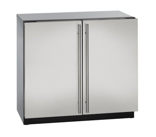 36" Solid Double Door Refrigerator with U-Select® Control Convection Cooling System
