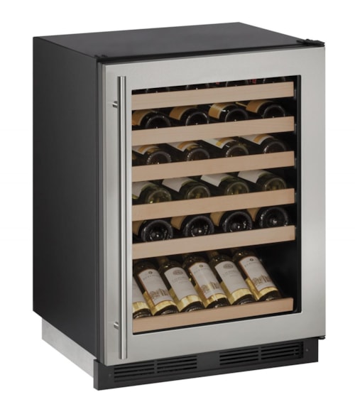 24” 1000 Series Wine Cooler with Digital Cooling System and Key Lock