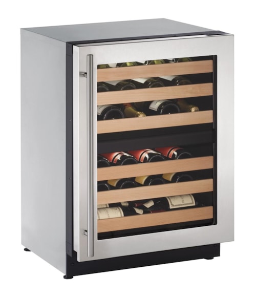 4.7 Cu. Ft. 24" Built-in Wine Storage with Dual-Zone Temperature System