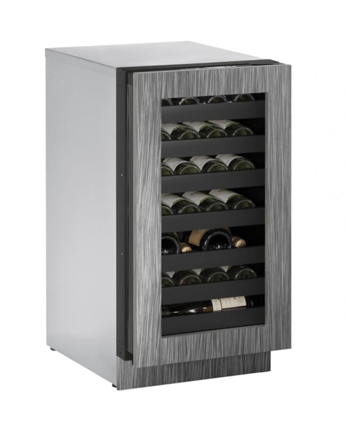 3.6 Cu. Ft 18" Built-In Wine Storage with 31 Bottle Capacity and Right-Hand Hinged