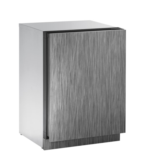 4.7 Cu. Ft 24" Built-In Wine Storage with Solid Overlay Panel and Right-Hand Hinged Door