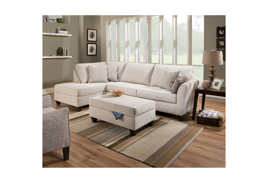 7081 2-Piece Sectional by Lane at Virginia Furniture Market