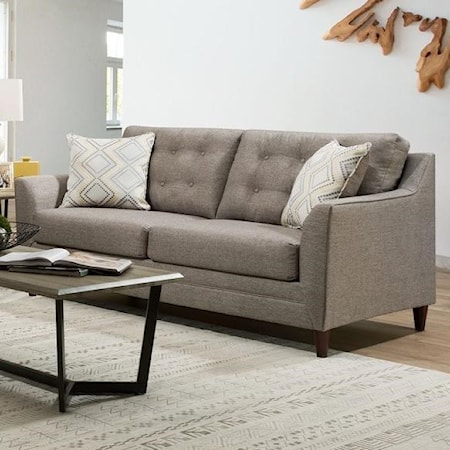 Sofa with Mid-Century Modern Style