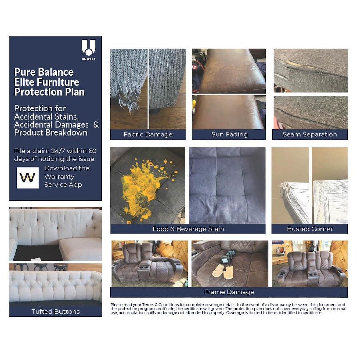 Uniters Furniture Protection Plan Furniture Protecton