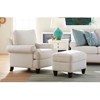 Blakely Chair and Ottoman Set