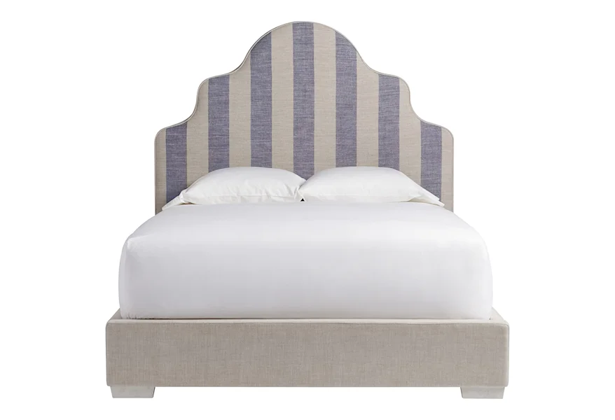 Coastal Living Home - Escape Queen Sagamore Hill Panel Bed by Universal at Furniture Fair - North Carolina