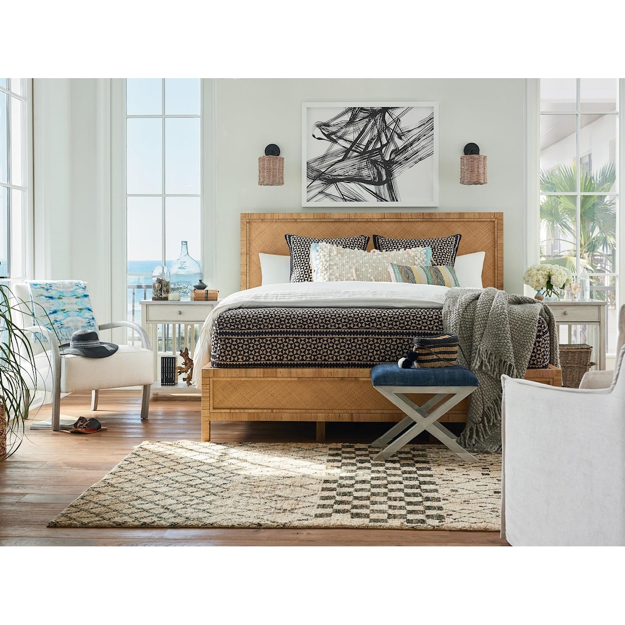 Universal Escape-Coastal Living Home Collection King Bed