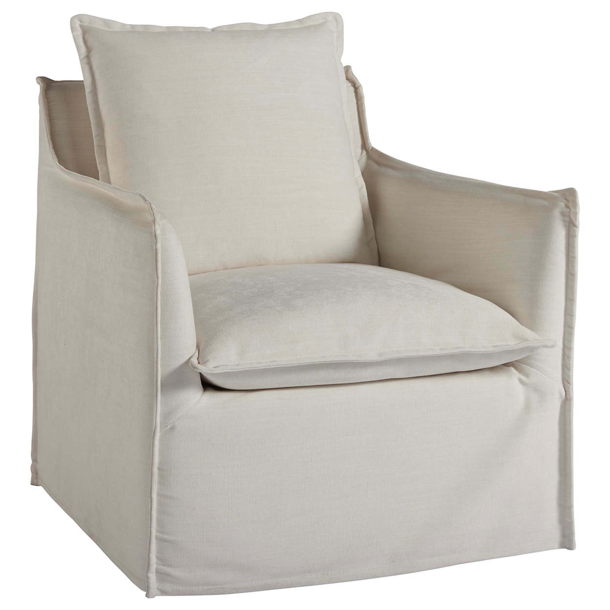 Universal Escape-Coastal Living Home Collection Siesta Key Swivel Chair