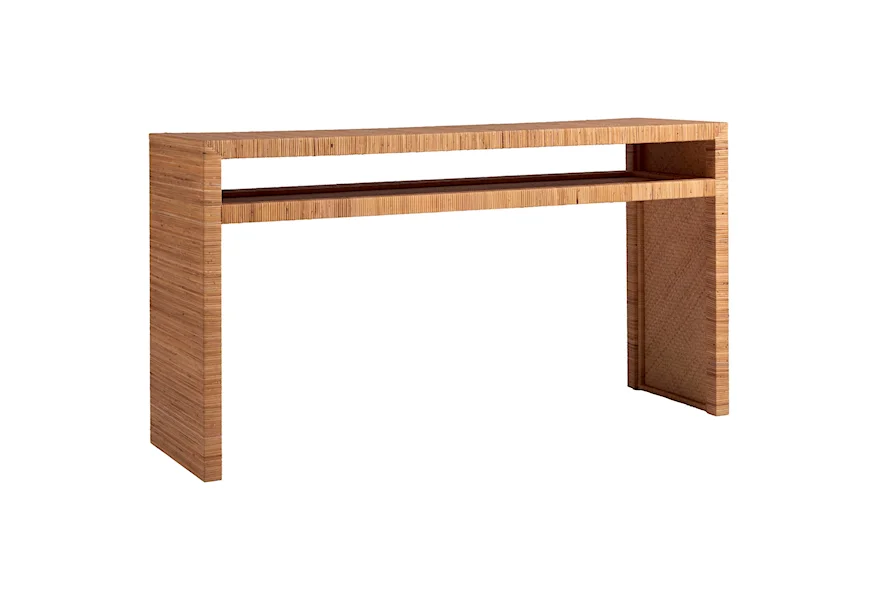 Coastal Living Home - Escape Long Key Console Table by Universal at Reeds Furniture