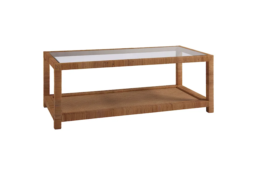 Coastal Living Home - Escape Long Key Cocktail Table by Universal at Reeds Furniture
