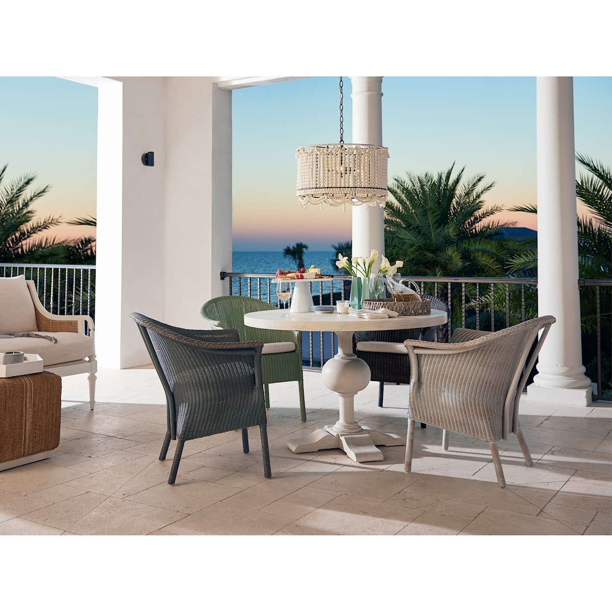 Universal Coastal Living Home - Escape Bar Harbor Dining and Accent Chair