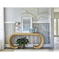 Costal Curved Base Console Table