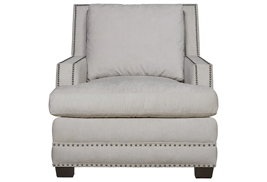 Franklin Street Upholstered Chair by Universal at Miller Waldrop Furniture and Decor